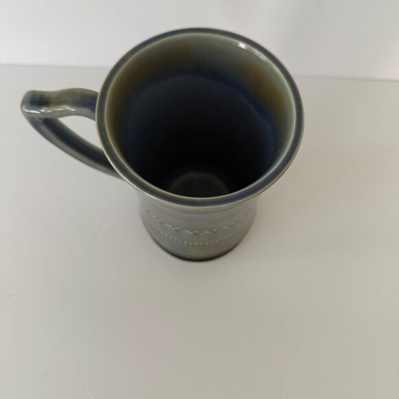 Irish Stoneware Mug With Celtic Designs Made In Ireland 6" Tall - Picture 2 of 5